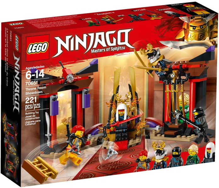 Lego, Set, Sealed Product, Ninjago, Throne Room Showdown, 70651