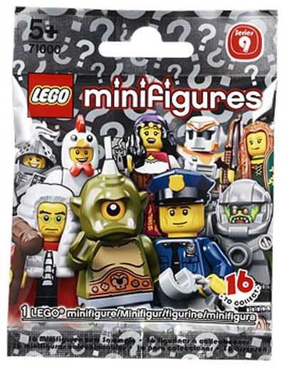 Lego, Minifigure, Sealed Blind Bag, Series 9, 71000