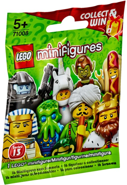 Lego, Minifigure, Sealed Blind Box, Series 13, 71008