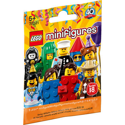 Lego, Minifigure, Sealed Blind Box, Series 18, 71021