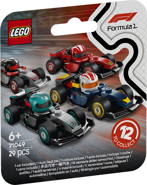 Lego, Minifigure, Sealed Blind Box, Formula 1, 71049