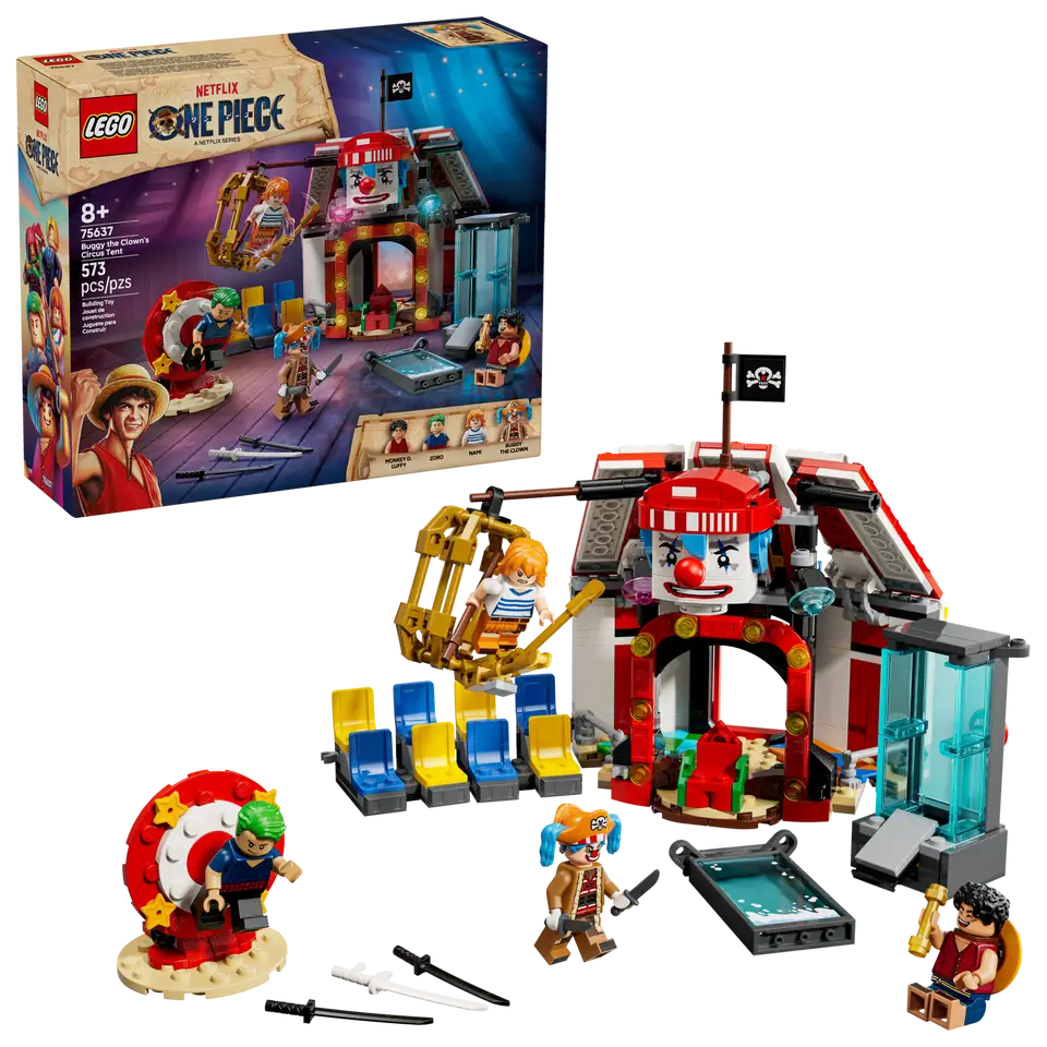LEGO, One Piece, Buggy The Clown's Circus Tent, 75637