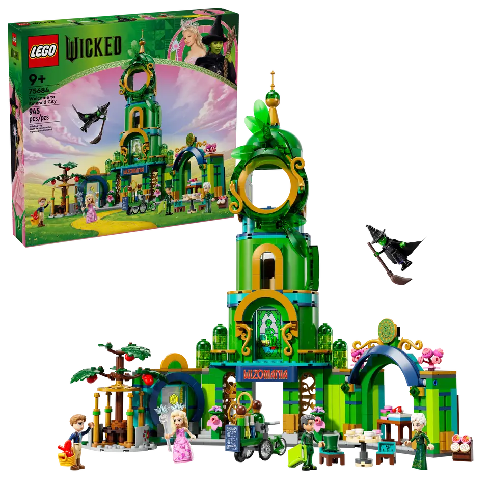 LEGO, Wicked, Sealed, Welcome to Emerald City, 75684