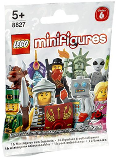 Lego, Minifigure, Sealed Blind Bag, Series 6, 8827