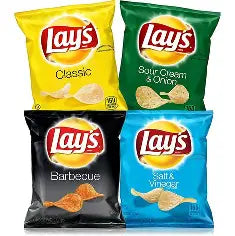 SNACK, Chips assorted, In store purchase