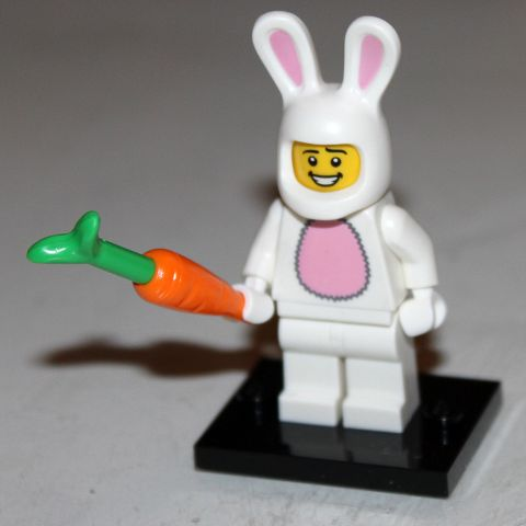 Lego, Minifigure, Collectible, Series 7, Bunny Suit Guy, COL07-3