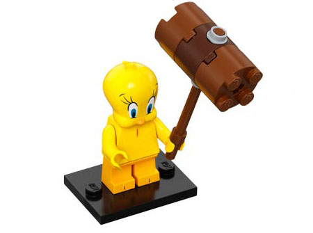 Lego, Minifigure, Collectible Series, Looney Tunes, Tweety Bird, COLLT-5