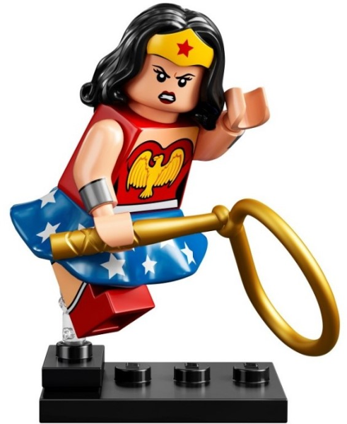 Lego, Minifigure, Collectible Series, Super Heroes, Wonder Woman, COLSH-2
