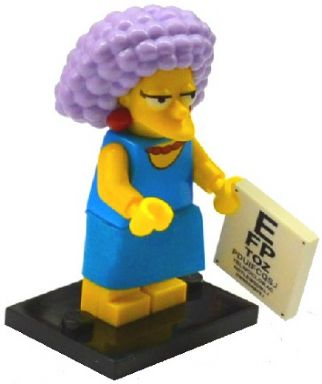 Lego, Minifigure, The Simpsons, Series 2, Selma, COLSIM2-11