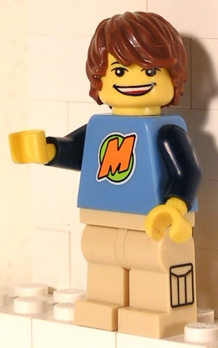 Lego, Minifigure, LEGO Brand, Lego Club Max, GEN029