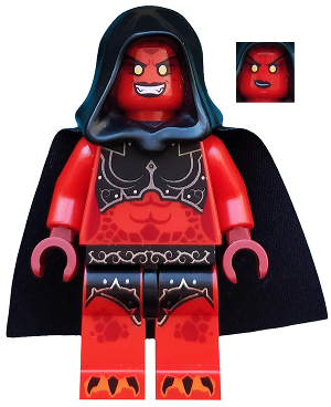 Lego, Minifigure, NEXO KNIGHTS, Lavaria, NEX047