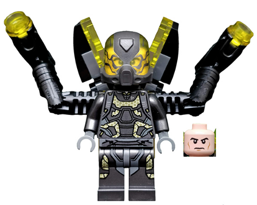 Lego, Minifigure, Super Heroes, Marvel, Ant-Man, Yellow Jacket, SH0188