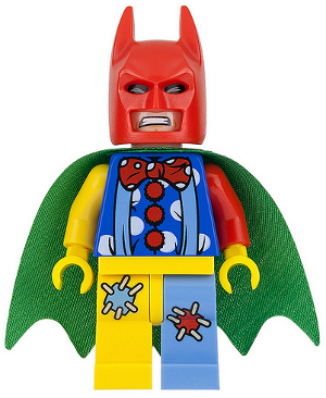 Lego, Minifigure, Super Heroes, The LEGO Batman Movie, Batman, Batman, Tears of Batman Clown, SH377