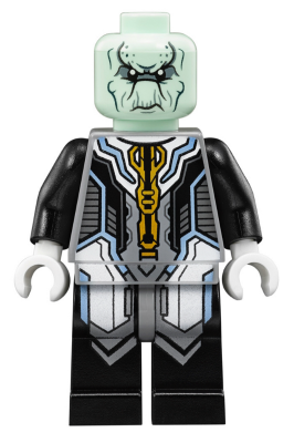 Lego, Minifigure, Super Heroes, Avengers Infinity War, Ebony Maw- Light Aqua Head, SH0508