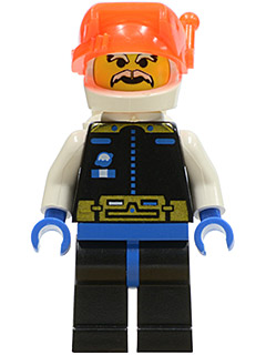 Lego, Minifigure, Space, Ice Planet Chief (Commander Cold / Commander Bear), SP019