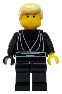 Lego, Minifigure, Star Wars, Luke Skywalker with Black Right Hand (Final Duel II), SW0068