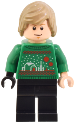 Lego, Minifigure, Star Wars, Luke Skywalker - Holiday Sweater, sw1382