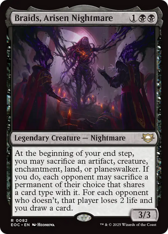 Braids, Arisen Nightmare [Edge of Eternities Commander]