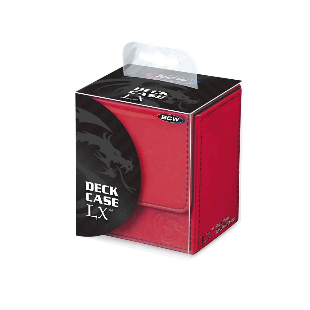 BCW Deck Case - LX - Red