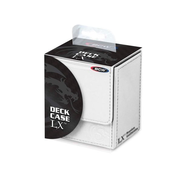 BCW Deck Case - LX - White
