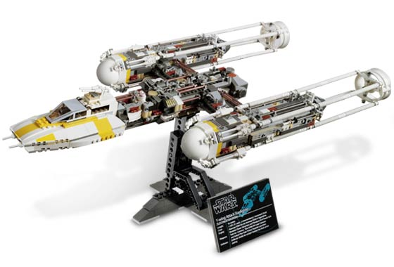 Lego, Set, Opened, Star Wars, Ultimate Collector Series, Y-wing Attack Starfighter, 10134