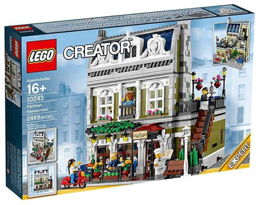 Lego, Set, Sealed, Creator, Modular, Parisian Restaurant, 10243