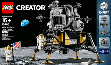 Lego, Set, Sealed, Creator: Creator Expert: Space Exploration :NASA Apollo 11 Lunar Lander 10266