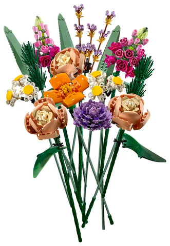 LEGO, Set, Opened, Icons, Flowers, Flower Bouquet, 10280