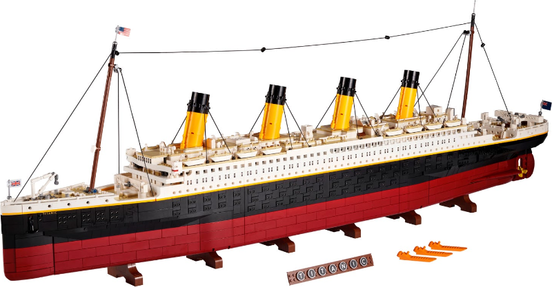 Lego, Set, Raffle, Titanic, 10294