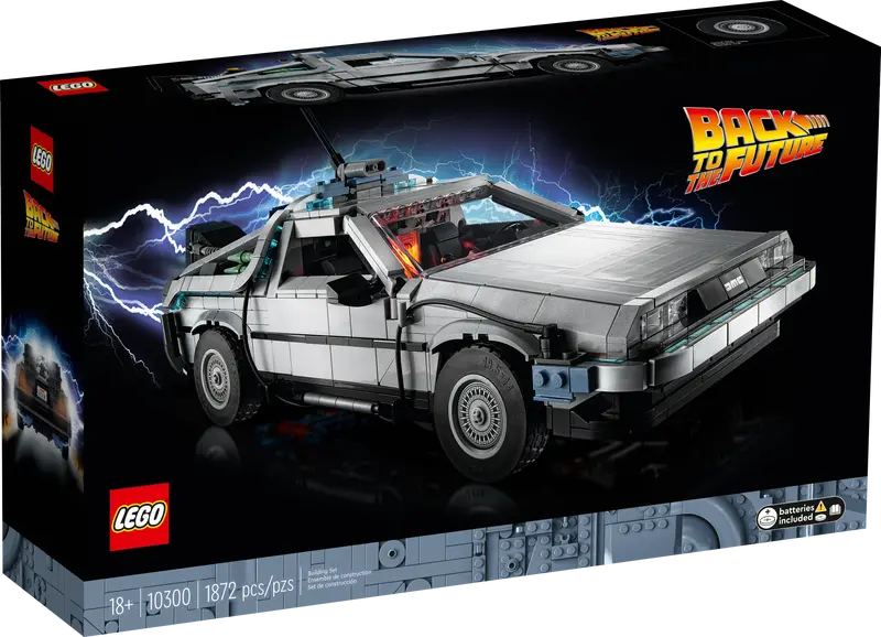 LEGO, Set, Sealed, Icons, Back to the Future, Time Machine, 10300