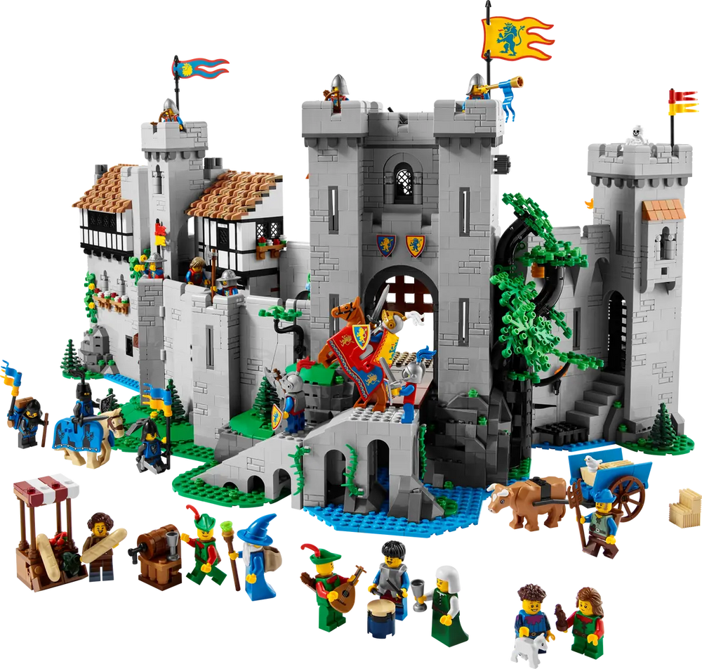 Lego, Set, Sealed, Castle, Kingdoms, Lion Knights' Castle, 10305