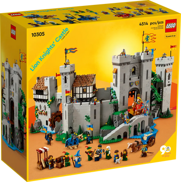 Lego, Set, Sealed, Castle, Kingdoms, Lion Knights' Castle, 10305