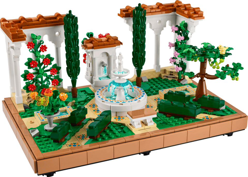 LEGO, Icons, Fountain Garden 10359