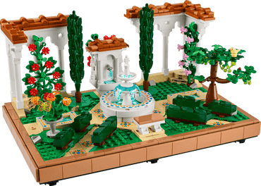 LEGO, Icons, Fountain Garden 10359