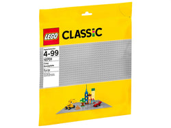 Lego, Set, Sealed, Classic, Gray Baseplate, 10701