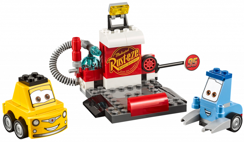 LEGO Juniors Guido and Luigi's Pit Stop 10732 Building Kit, KCC