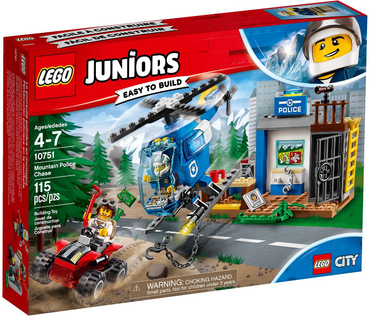 Lego, Set, Sealed, Juniors, Easy-to-build, Mountain Police Chase, 10751