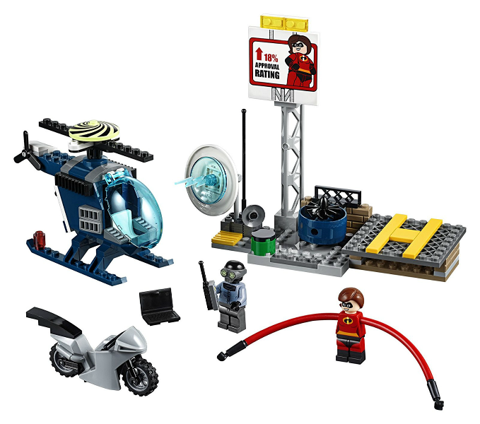 Lego, Set, Opened, Juniors, The Incredibles, Incredibles 2, Elastigirl's Rooftop Pursuit, 10759