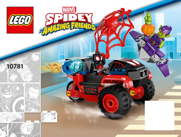 Lego, Set, Sealed, Super Heroes, Spidey and his Amazing Friends,  Spider-Man’s Techno Trike, 10781