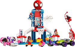 Lego, Super Heroes, Spiderman, Spider-Man Webquarters Hangout, 10784