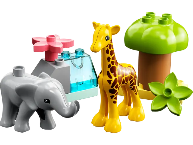 Duplo, Set, Sealed, Wild Animals of Africa, 10971