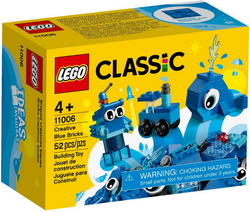 Lego, Set, Sealed, Classic, Creative Blue Bricks, 11006