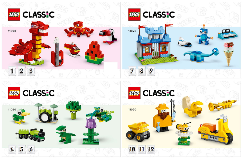 Lego, Set, Sealed, Classic, Build Together, 11020