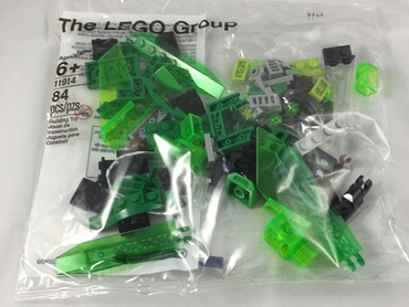 Lego, Minifigure, Super heroes, Parts for Book: DC Comics Super Heroes - Build Your Own Adventure polybag, Green Lantern, 11914