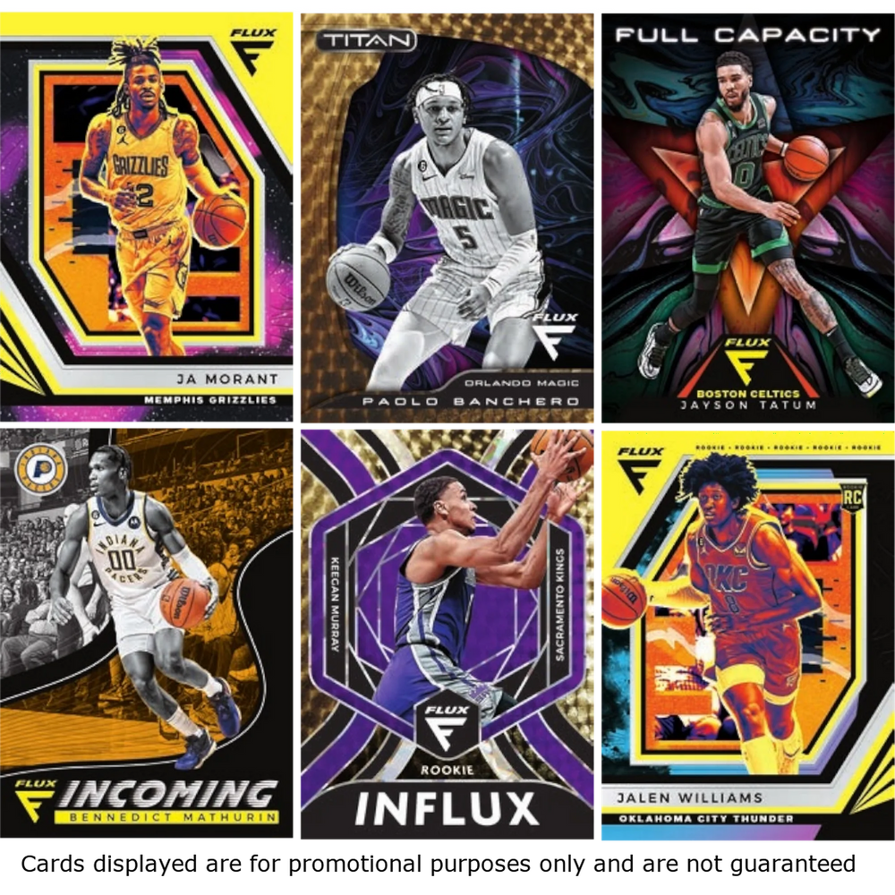 2022-23 Panini NBA Flux Basketball Trading Cards Mega Box