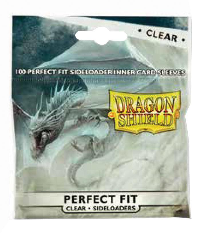 Dragon Shields Perfect Fit: (100) Side-Loading Clear