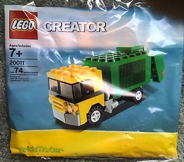 Lego, Polybag, Sealed, Creator, Garbage Truck Polybag, 20011