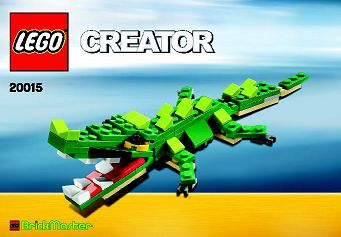 Lego, Polybag, Sealed, Creator, Alligator/Crocodile Polybag, 20015