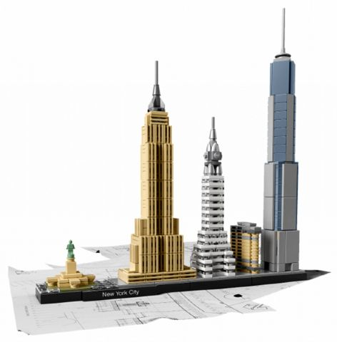 Lego, Set, Opened, Idea, New York City, 21028