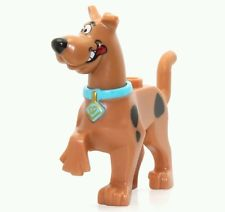 Lego, Minifigure, Scooby-Doo, Scooby-Doo, Dog, Great Dane Scooby-Doo Walking with Medium Azure Collar, Smile on Both Sides and Tongue Pattern, 30601-1